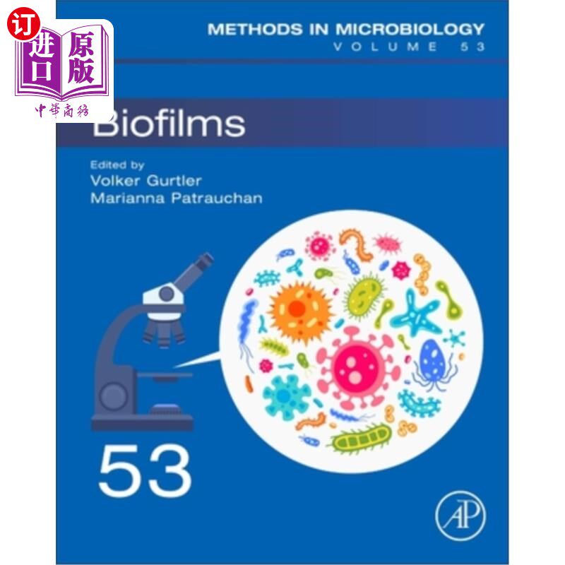 海外直订Biofilms: Volume 53 生物膜：第53卷