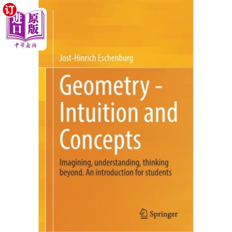 海外直订Geometry - Intuition and Concepts: Imagining, Understanding, Thinking Beyond. an 几何学-直觉和概念:想象，理