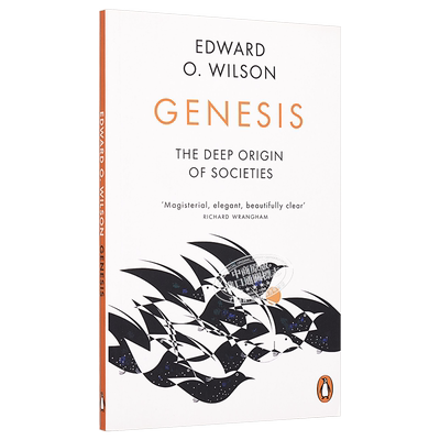 预售 创世记 从细胞到文明 社会的深层起源 Genesis 英文原版 爱德华 威尔逊 Edward O. Wilson【中商原版】