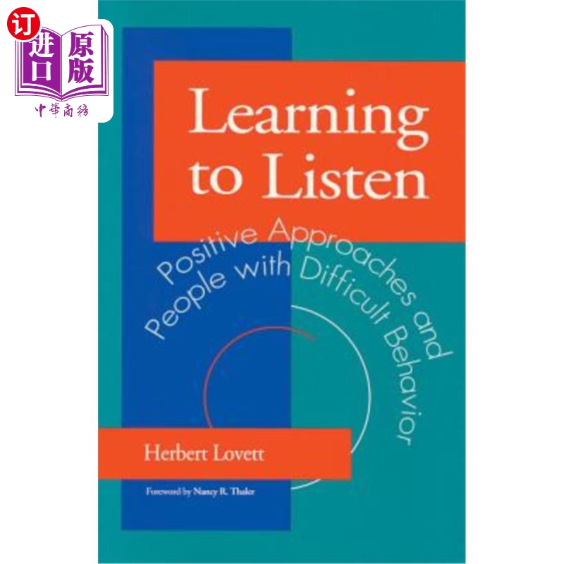 海外直订医药图书Learning to Listen: Positive Approaches and People with Difficult Behaviour 学会倾听：积极的方法和
