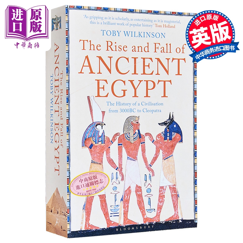 古埃及兴衰史 英版 尼罗河文明的荣光与晦暗 The Rise and Fall of Ancient Egypt 英文原版 Toby Wilkinson【中商原版】