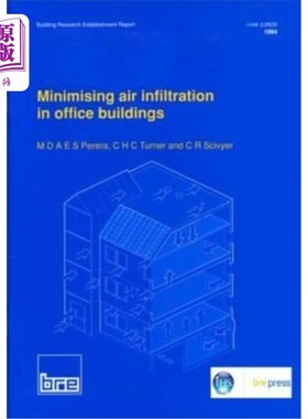 海外直订Minimising Air Infiltration in Office Buildings: (Br 265) 尽量减少办公楼的空气渗透：（Br 265）