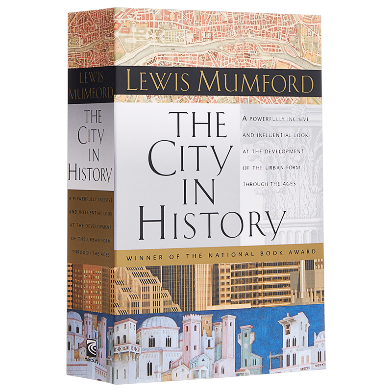 城市发展史 起源 演变和前景 英文原版 The City in History 城市规划 城市文化研究 Lewis Mumford【中商原版】