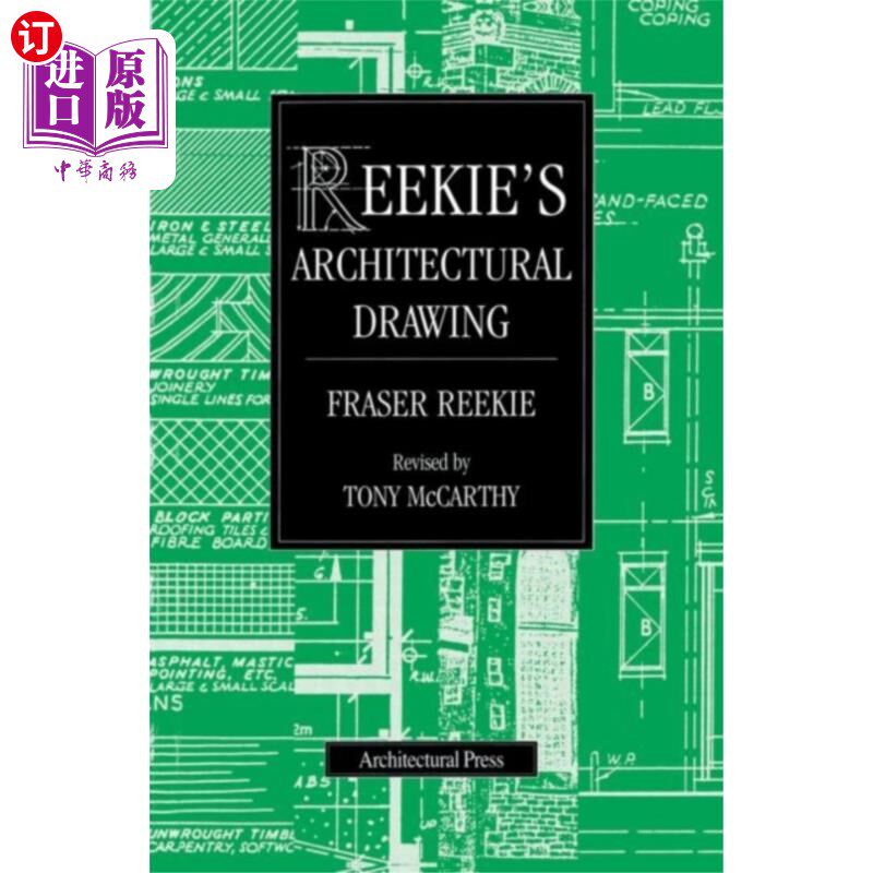 海外直订Reekie's Architectural Drawing Reekie的建筑图纸