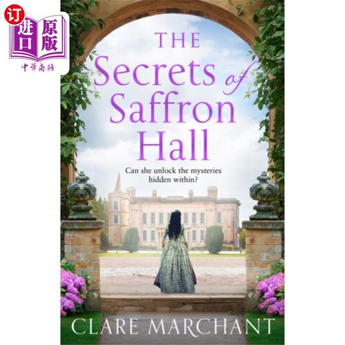 海外直订Secrets of Saffron Hall 藏红花厅的秘密