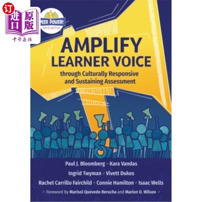 海外直订Amplify Learner Voice through Culturally Responsive and Sustaining Assessment 通过文化响应和持续评估放大学