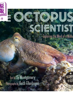章鱼科学家 The Octopus Scientists 英文原版进口 儿童科普读物 自然科学探索知识 Scientists in the Field【中商原版】