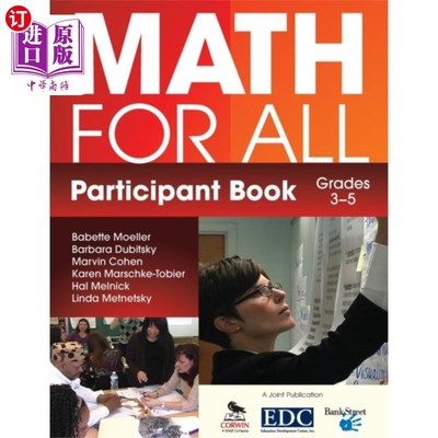 海外直订Math for All Participant Book (3-5) 所有参与者的数学书（3-5）
