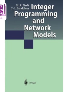 海外直订Integer Programming and Network Models 整数规划与模型