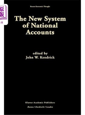 海外直订The New System of National Accounts 新的国民经济核算体系