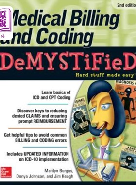 海外直订医药图书Medical Billing & Coding Demystified, 2nd Edition