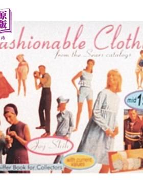 海外直订Fashionable Clothing From the Sears Catalogs: Mi... 西尔斯目录中的时尚服装:20世纪60年代中期