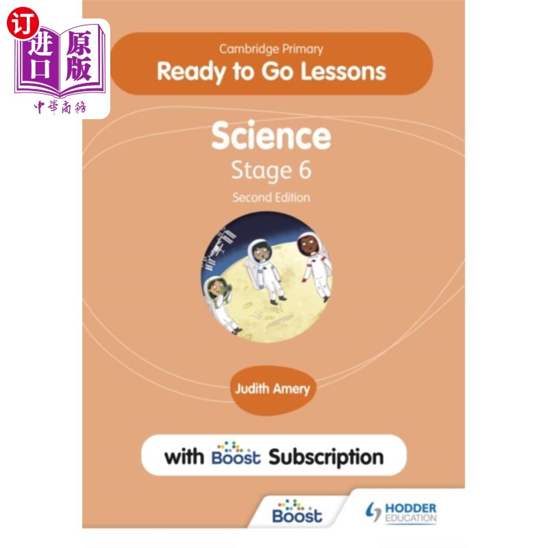 海外直订Cambridge Primary Ready to Go Lessons for Scienc... 剑桥小学预备课科学6第二版与Boost订阅