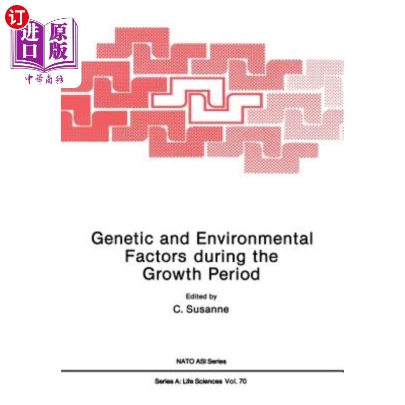 海外直订Genetic and Environmental Factors During the Growth Period 生长期的遗传和环境因素