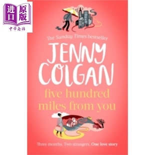 Colgan Five From You Miles 英文原版 Hundred 中商原版 预售 Jenny 离你五百英里远