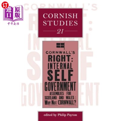 海外直订Cornish Studies Volume 21 康沃尔研究第21卷