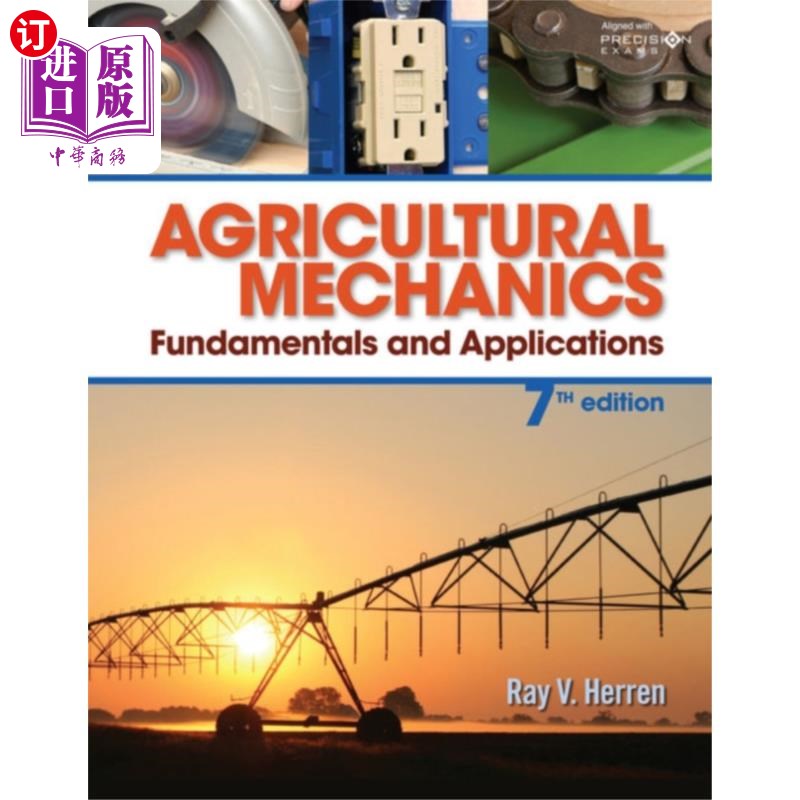 海外直订Agricultural Mechanics: Fundamentals and Applica... 农业力学:基础和应用更新，精密考试版