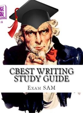 海外直订CBEST Writing Study Guide: with Sample CBEST Essays and CBEST English Grammar Re CBEST写作学习指