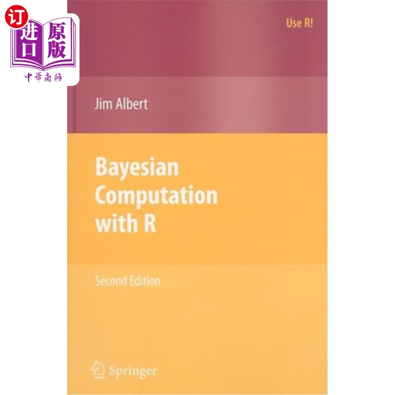 海外直订Bayesian Computation with R 带R的贝叶斯计算