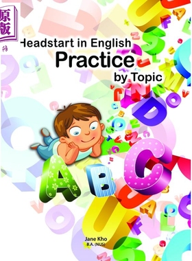 现货 新加坡教辅 Headstart in English Practice by Topic 抢先学英语:话题练习 学龄前 小学英语 6-7岁【中商原版】