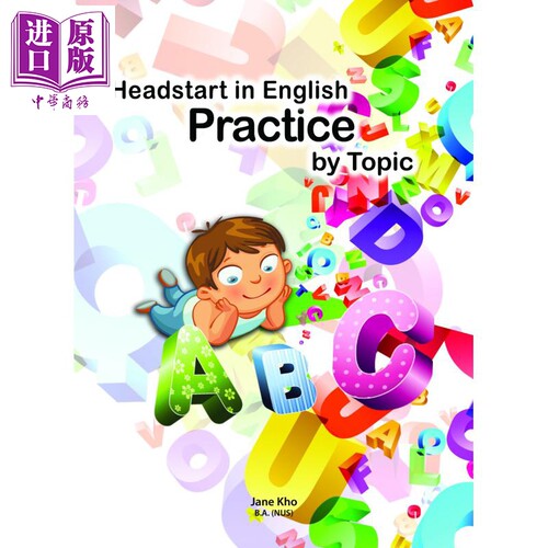 现货 新加坡教辅 Headstart in English Practice by Topic 抢先学英语:话题练习 学龄前 小学英语 6-7岁【中商原版】