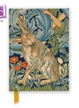 海外直订古英语 V&A: William Morris: Hare from The Forest Tapest... V&A:威廉·莫里斯:《森林挂毯上的野兔》