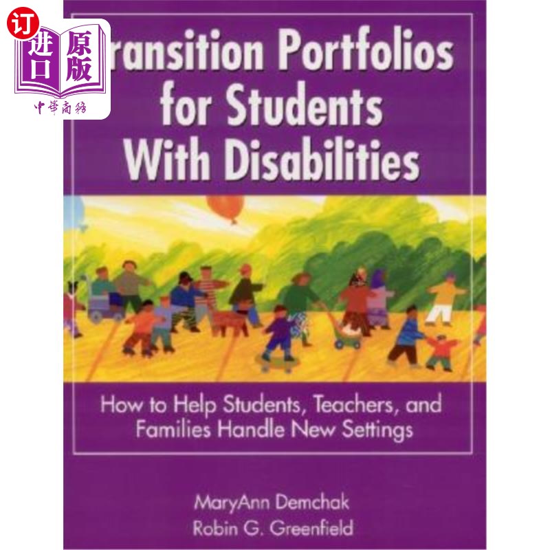 海外直订Transition Portfolios for Students with Disabilities: How to Help Students, Teac 残疾学生过渡档案：如何帮助学生