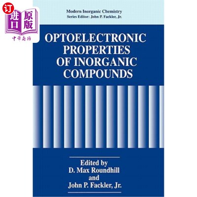 海外直订Optoelectronic Properties of Inorganic Compounds 无机化合物的光电性质