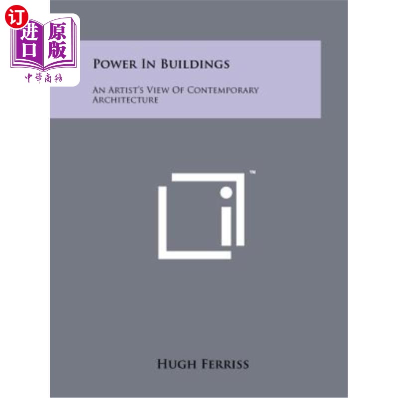 海外直订Power in Buildings: An Artist's View of Contemporary Architecture 建筑的力量：当代建筑的艺术家视角