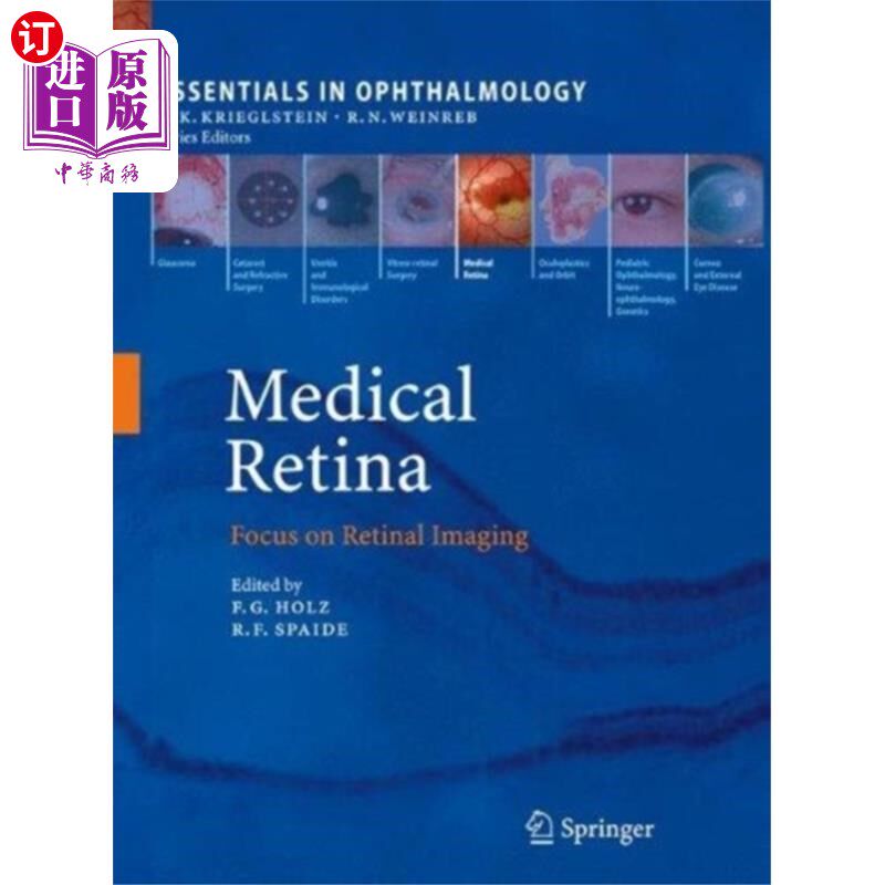 海外直订医药图书Medical Retina 医疗视网膜