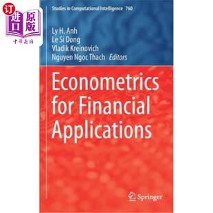 for 海外直订Econometrics 金融应用 Applications 计量经济学 Financial