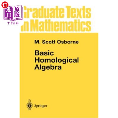 海外直订Basic Homological Algebra 基本同调代数