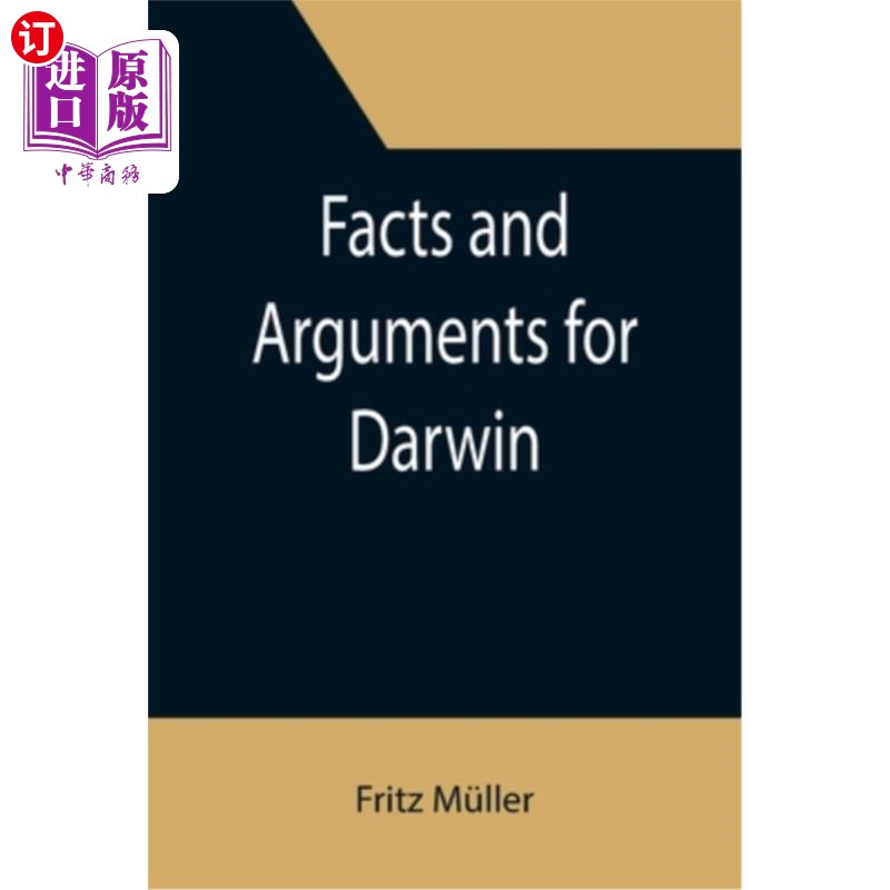 海外直订Facts and Arguments for Darwin 达尔文的事实和论据