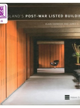 海外直订England's Post-War Listed Buildings 英国战后登记建筑