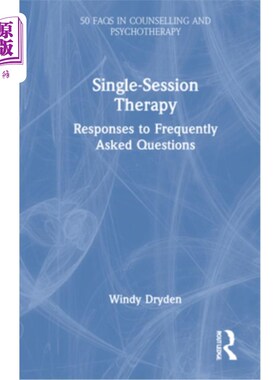 海外直订医药图书Single-Session Therapy: Responses to Frequently Asked Questions 单次治疗:对常见问题的回答