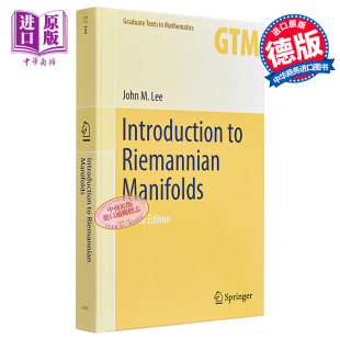 中商原版 第2版 英文原版 Riemannian John Manifolds Introduction 黎曼流形导论 Lee