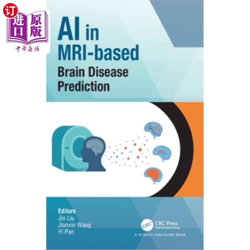海外直订医药图书AI in Mri-Based Brain Disease Prediction 人工智能在核磁共振脑疾病预测中的应用
