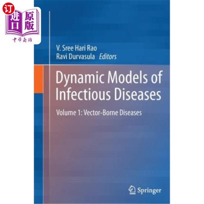 海外直订Dynamic Models of Infectious Diseases: Volume 1: Vector-Borne Diseases 传染病的动态模型:第1卷:媒介传播的疾