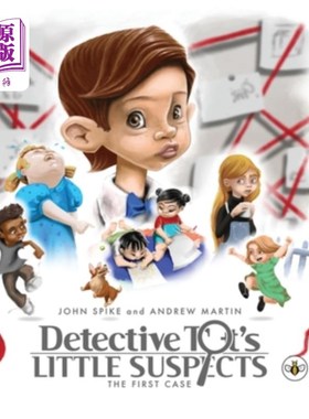 海外直订Detective Tot's Little Suspects 托特侦探的小嫌疑犯