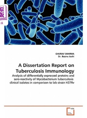 海外直订A Dissertation Report on Tuberculosis Immunology 结核病免疫学论文报告