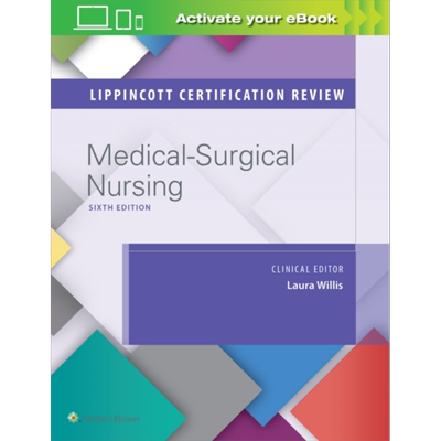 现货 内外科护理认证回顾 第6版 英文原版 Lippincott Certification Review: Medical-Surgical Nursing【中商原版】