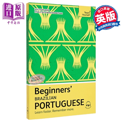 Beginners Brazilian Portuguese 巴西葡萄牙语入门自学教材英文原版Teach Yourself Beginners Language Learning【中商原版
