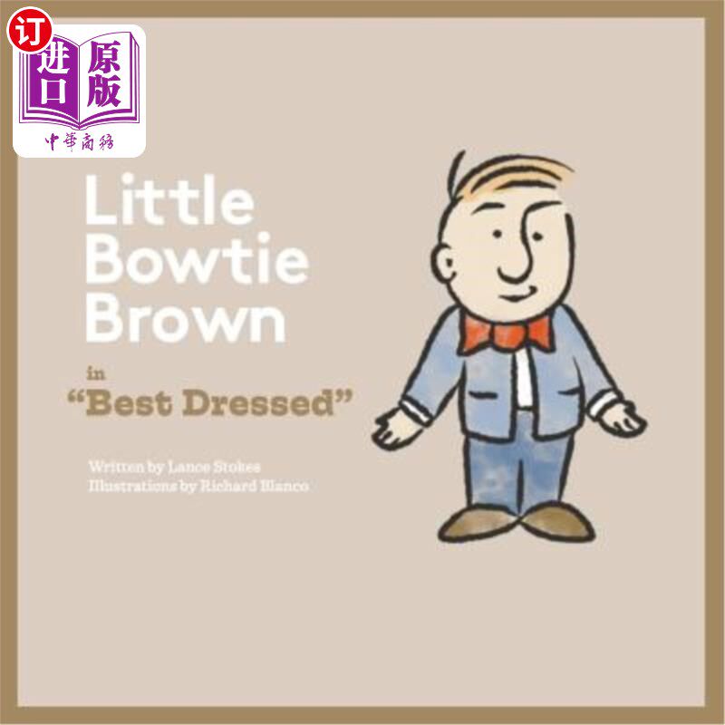 海外直订Bowtie Brown: Best Dressed 蝴蝶结棕色：最好穿着