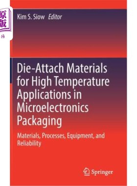 海外直订Die-Attach Materials for High Temperature Applications in Microelectronics Packa 微电子封装中高温应用的模贴