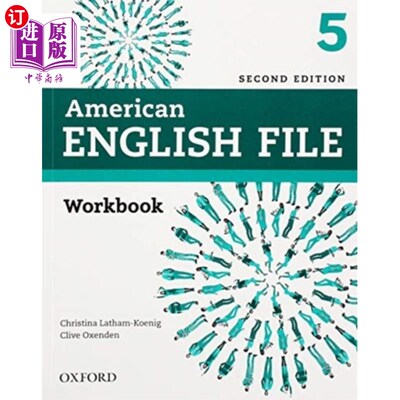 海外直订American English File: Level 5: Workbook 美语档案:五级:工作簿