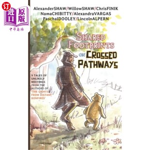 Footprints 在交叉 Pathways 道路上共享足迹 Crossed 海外直订Shared