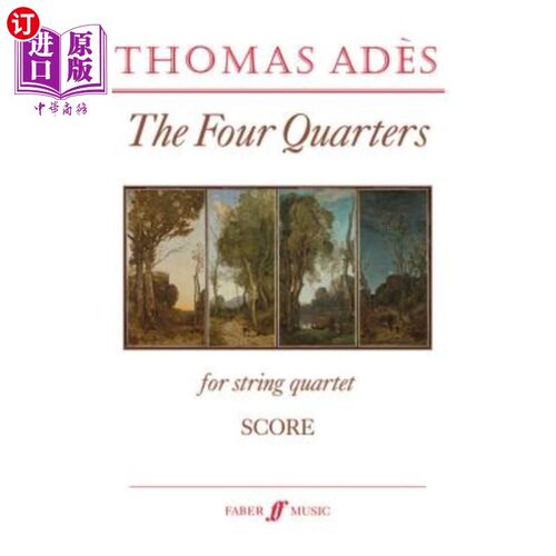 海外直订The Four Quarters: Score 四分之一：得分