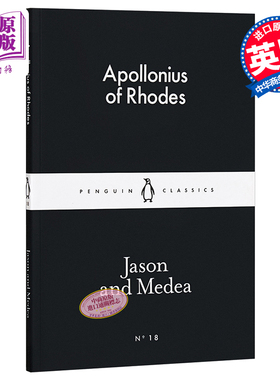 现货 LBS:  18 Jason and Medea 英文原版 小黑书: 18 阿波罗尼乌斯：杰森与美狄亚【中商原版】