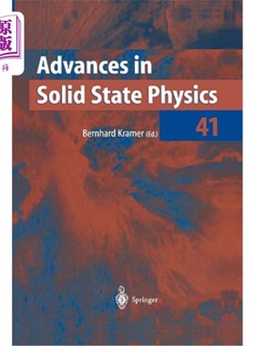 海外直订Advances in Solid State Physics 固体物理学进展