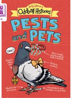 海外直订Andy Warner's Oddball Histories: Pests and Pets 安迪·华纳的《古怪历史:害虫和宠物》